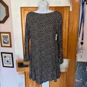 FREE w/ purchase - NWT Old Navy Long-sleeve Mini Swing Dress - Size S
